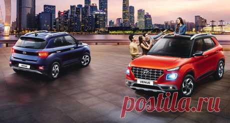 Hyundai Venue 2019-2020 - компактный бюджетный кроссовер - цена, фото, технические характеристики, авто новинки 2018-2019 года