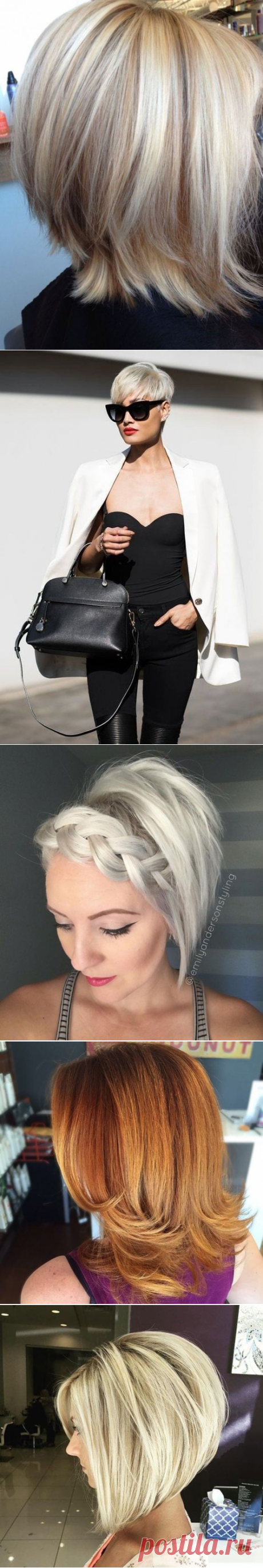 15 стильных вариантов объемных стрижек на средние волосы