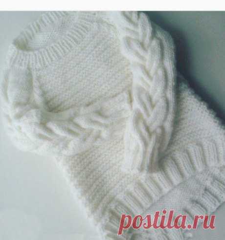 Красивый пуловер — DIYIdeas