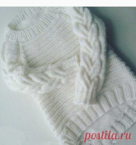 Красивый пуловер — DIYIdeas