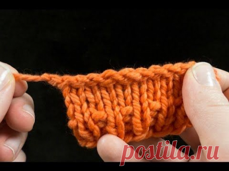 Perfect Bind-Off for Garter Stitch: The Icelandic Bind-Off - YouTube
Закрытие петель эластическим методом для платочной вязки (elastic garter stitch bind-off)