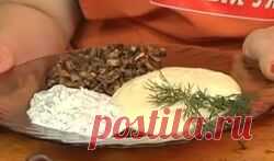 Картофельное пюре с грибами и чесночным соусом + видео Званого ужина от 10.06.2013 - рецепты с фото
