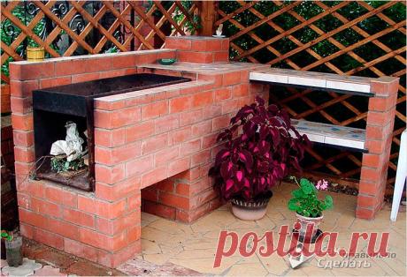 Барбекю из кирпича своими руками (+фото)