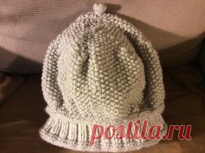 Ann McCauley’s Seed-Stitch Slouchy Hat | In Stitches