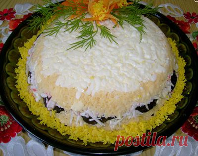 Красивые салаты. Удивляем гостей вкусными и красиво оформленными блюдами - Простые рецепты Овкусе.ру