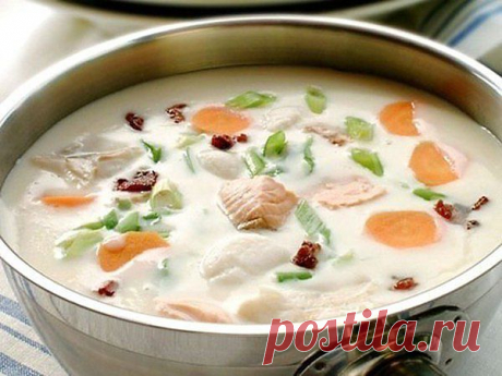 Бергенский рыбный крем-суп Суп, который... / Еда и напитки / Cook / Pinme.ru / Good_Smile