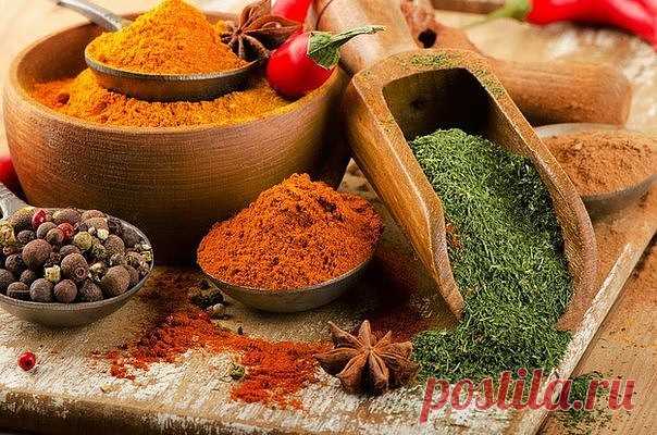 12 лучших пряностей для вашей кухни: полезные свойства + шпаргалка по применению!