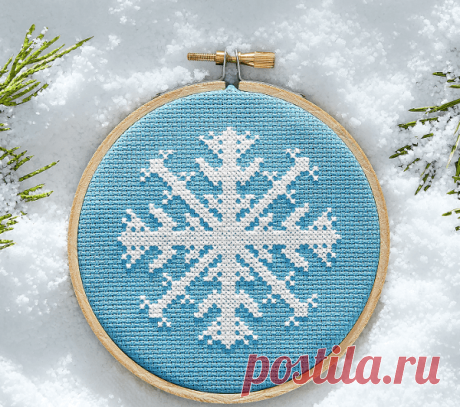 Stitch a Snowflake, Because Winter is Coming – Cross-Stitch