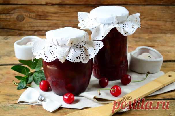 Джем из вишни с косточками - пошаговый рецепт с фото на Повар.ру