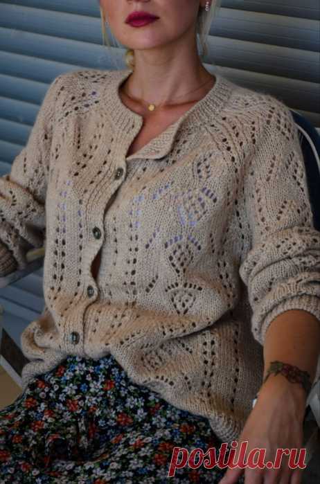 ФРАНЦУЗСКАЯ КОФТОЧКА по мотивам кардигана Mario от Sezane