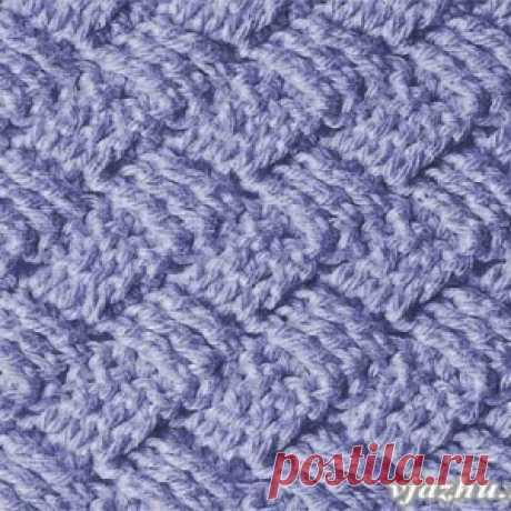 Узор "Плетенка" крючком
