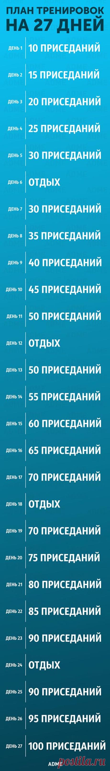 Идеальные бедра за 27 дней
