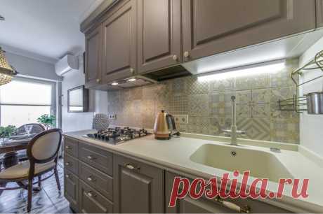 Несколько приёмов дизайна маленькой кухни