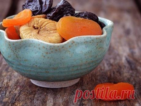 Рецепт восстановления позвоночника курагой, инжиром, черносливом