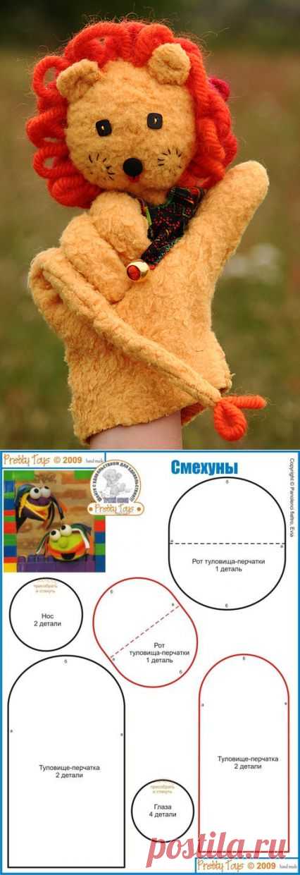 Кукольный театр, пальчиковые и ручные куклы, выкройки, идеи.