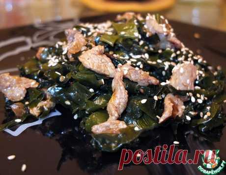 Салат из морской капусты с мясом "Меги Ча" – кулинарный рецепт
