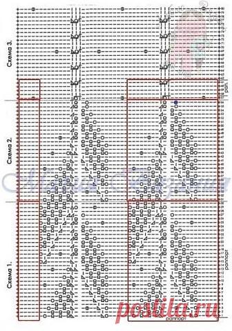 Это любовь! Вы только посмотрите, какой красивый узор спицами!