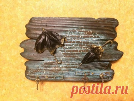 Ключница. DIY Key Hanger.