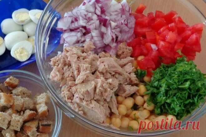Диетический салат из помидоров с тунцом, рецепт с фото — Вкусо.ру