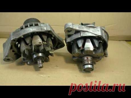 Как удалить выработку на кольцах ротора генератора. Полезный совет от автоэлектрика.