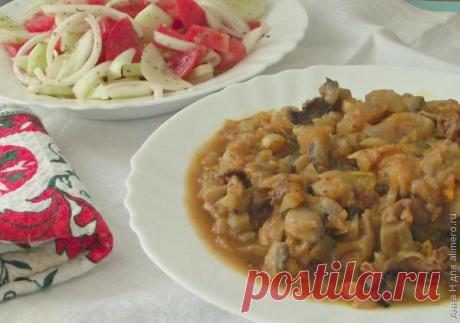 Овощное рагу с грибами / Рецепты с фото