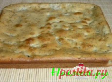 Маковый пирог с грушами » Наемся.Ру - Кулинарные рецепты