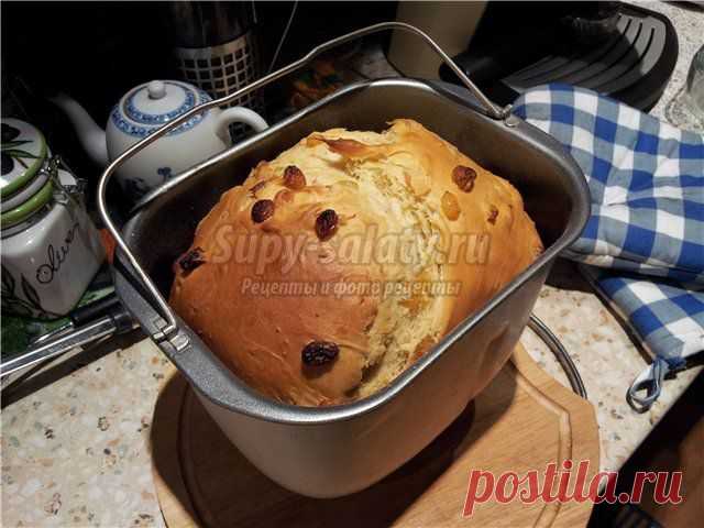 Кулич в хлебопечке. Вкусные рецепты