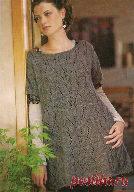 ТУНИКА СПИЦАМИ ALPACA TUNIC | Дневник Иримед