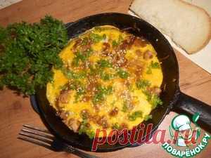 Омлет с курицей 