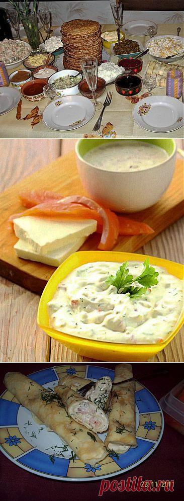 Любимая масленица! Намазки для блинов.