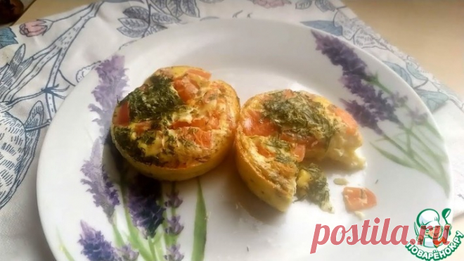 Вкусный, легкий и красивый завтрак Кулинарный рецепт