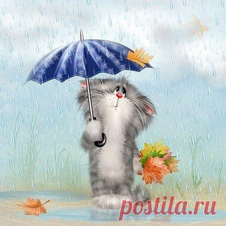 Самое главное - чтобы душа в тепле была... 
... А с непогодой справимся всегда... // Работа в Интернете