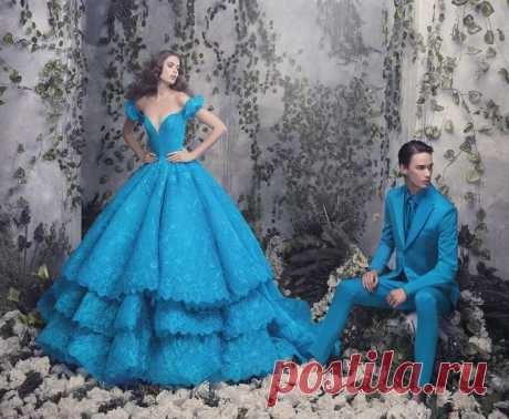 Просто волшебные пышные платья Michael Cinco