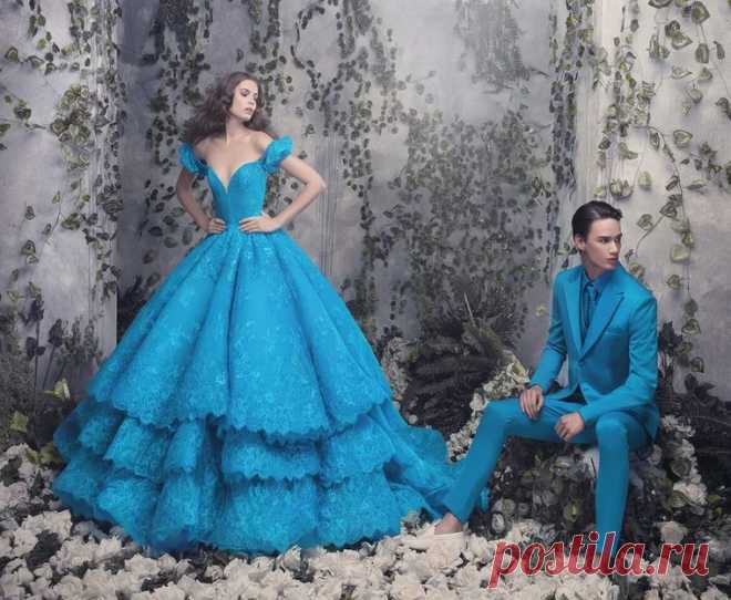 Просто волшебные пышные платья Michael Cinco