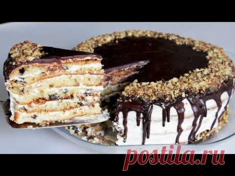 ЧУДО-ТОРТ БЕЗ ДУХОВКИ! ПРОСТОЙ, НО БЕЗУМНО ВКУСНЫЙ ТОРТ НА СКОВОРОДЕ!