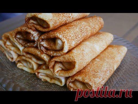 Тонкие блинчики ЛУКОВЫЕ с МЯСОМ Получаются всегда | Масленица