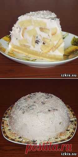 Торт желейный «Сметанка»
