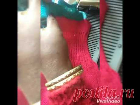 Бахрома на машинке Frock lace in knitting machine 🥀🥀🥀🥀🥀👍