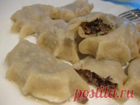 Вареники с куриными потрохами