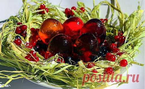 Как приготовить желе "Птичье гнездо"