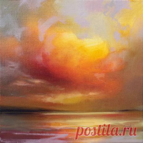 Взрыв цвета среди облаков: шотландские пейзажи Scott Naismith