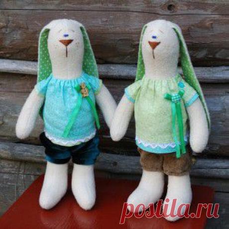 Мастер-класс: шьем тильда-зайца из флиса. Часть 1. Сам заяц:) :: MSToys.ru