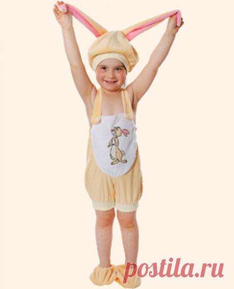 Все зайчики длинноухие, но не все длинноухие зверюшки зайчики. Этот стишок поможет детям представить и защитить на карнавале костюм кролика.