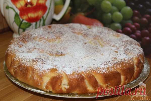 Рецепт: Английская шарлотка с яблоками