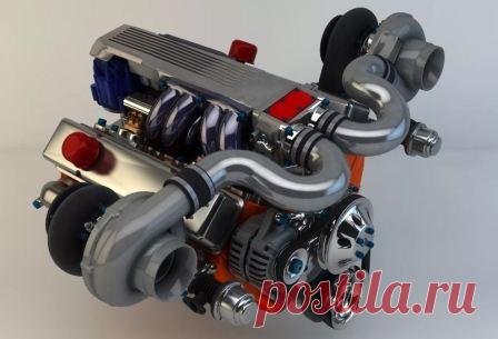 Турбированный бензиновый и дизельный двигатель, что это значит, принцип работы ДВС с турбонаддувом, характеристики и особенности турбированных двигателей для авто.