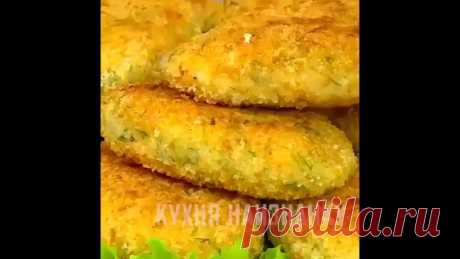 Xpycтящиe, coчныe и oчeнь вкycныe кaпycтныe кoтлeтки!