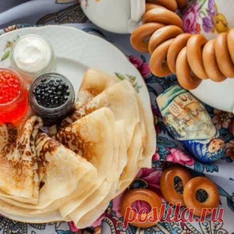 Блины на масленицу – простые рецепты