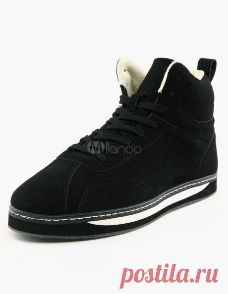 Micro Suede Sneakers - Milanoo.com