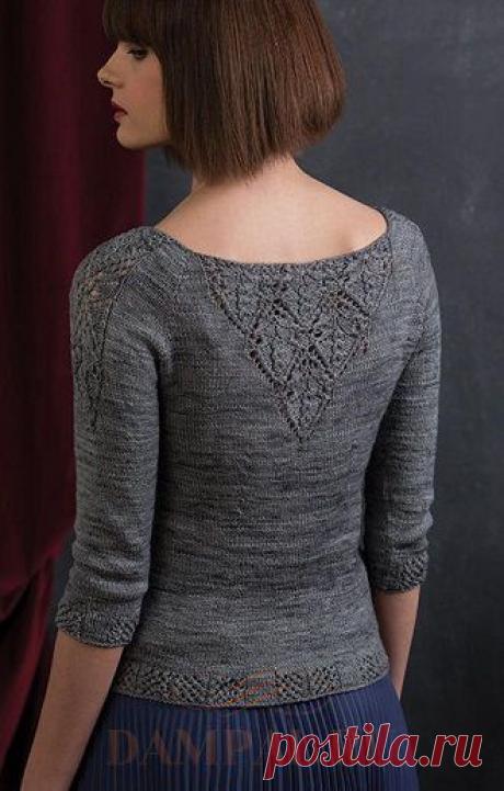 Вязаный женский пуловер «Victoria»
