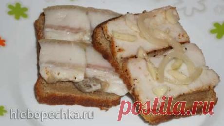 Сало маринованное